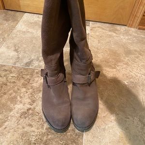 Dolce Vita Distressed Genuine Suede Boots